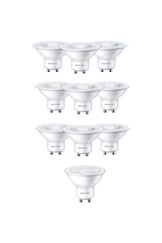 Philips 4,7W - 50W GU10 Led Ampul Sarı Işık (10 ADET)