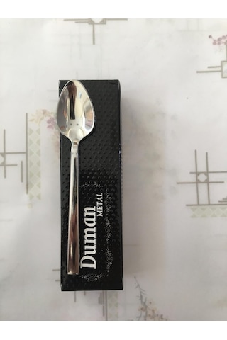 Duman Metal Çubuk Çay Kaşık 12'li