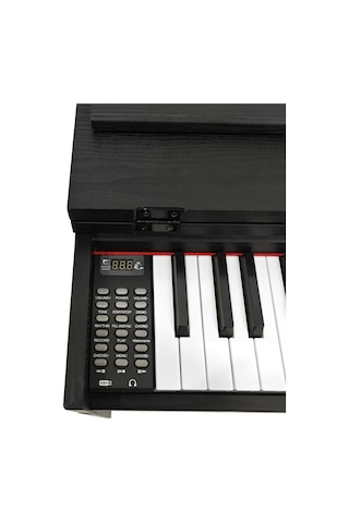 Jwin Sdp-92p Tuş Hassasiyetli 88 Tuşlu Kapaklı Dijital Piyano + Tabure Ve 3'lü Pedal - Siyah