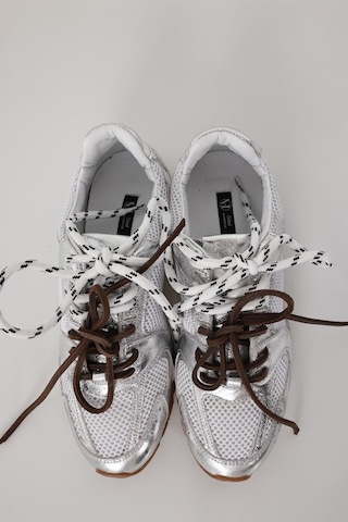 Gümüş Fileli Sneaker 24301 Gümüş