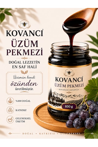 Üzüm Pekmezi 850g Katkısız-geleneksel Lezzet