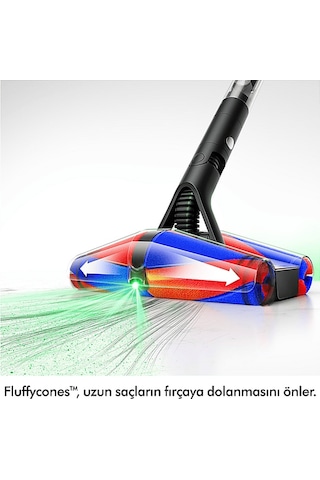 Dyson Pencilvac Fluffycones Kablosuz Şarjlı Dikey Süpürge