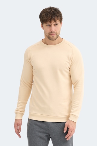 Slazenger Nadav Erkek Bej Sweatshırt Bej