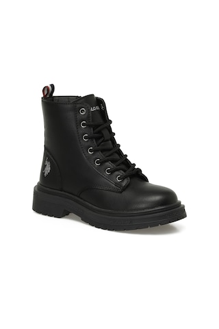 U.s. Polo Assn. Trena Jr 5pr Siyah Kız Çocuk Biker Bot 000000000102037119 Siyah