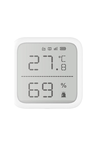 Hıkvısıon Ds-pdtph-e-we Kablosuz Alarm +sıcaklık Dedektörü