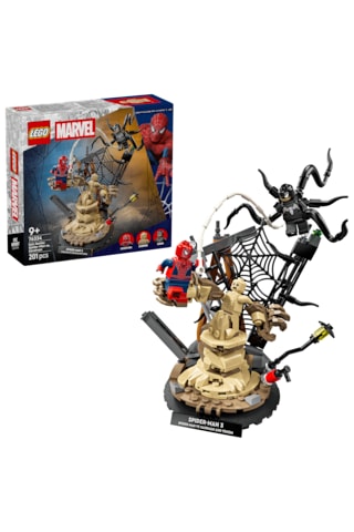 LEGO® ǀ Marvel Efsanevi Savaş: Örümcek Adam, Kum Adam’a Karşı 76334 - 9 Yaş ve Üzeri Çocuklar için Oyuncak Yapım Seti (201 Parça)