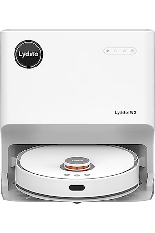 Lydsto W2 Çift Sterilizasyonlu Su & Toz Toplama Üniteli Robot Süpürge Beyaz (Lydsto Türkiye Garantili)