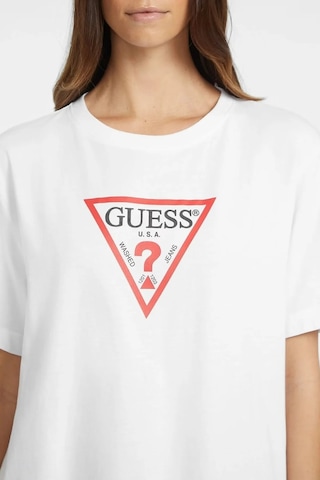 Guess Kadın T-shırt W4yı76k8hm0-g011 Beyaz