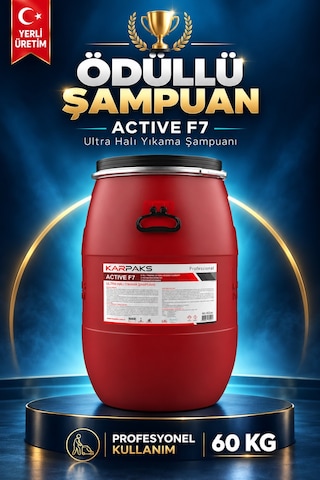 Active F7 Ultra Halı Yıkama Şampuanı 60kg Tekli Active F7 Ultra Halı Yıkama Şampuanı 60kg Tekli