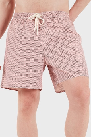 Armani Exchange Erkek Mayo Short Xm000832 Af22577 F1169 Kırmızı-beyaz