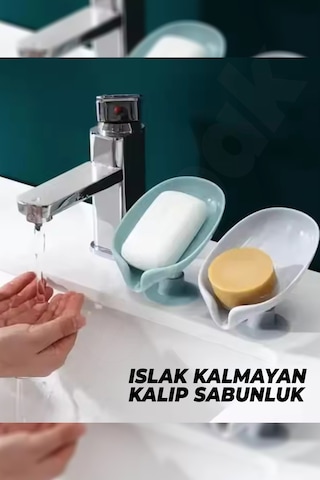 Islak Kalmayan Kalıp Sabunluk - Su Tutma Kalıp Sabunluk - Kalıp