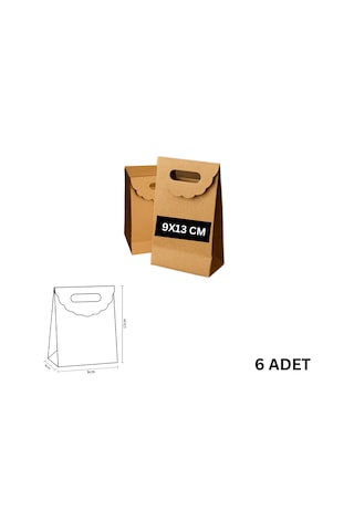 El Geçme Kraft Çanta, Hediye, Alışveriş, Butik, Parti Ve Paketlem