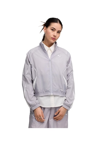 691864-82 Puma Sport Relaxed Woven Ful Kadın Ceket Gri 691864-82