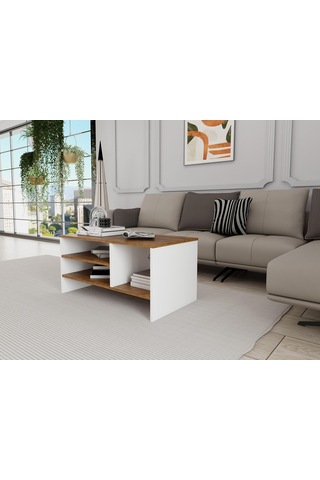 Nemrut Orta Sehpa Amalfi-beyaz