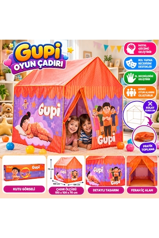 6775 Çadır Gupi 100x70x100cm Gup Standart