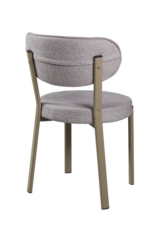 Sakura Sandalye - Kapuçino - Metal Kapuçino Ayak 4 Adet - Salon Sandalyesi / Mutfak Sandalyesi Cappuccino
