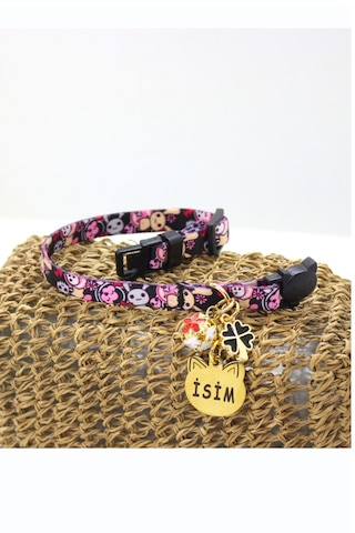 Caramelos Güvenlik Kilitli Kedi Tasması, Isimli Kedi Tasması Skkk