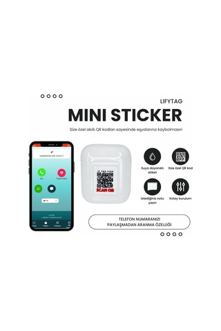 Lexroo Akıllı Qr Kimlik - 4 Adet Çok Renkli