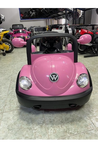 Akülü Araba Volkswagen Pembe
