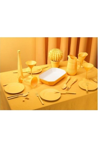 Pyrex 295b008/7145 Dikdörtgen Fırın Kabı 33x22x7cm Sarı