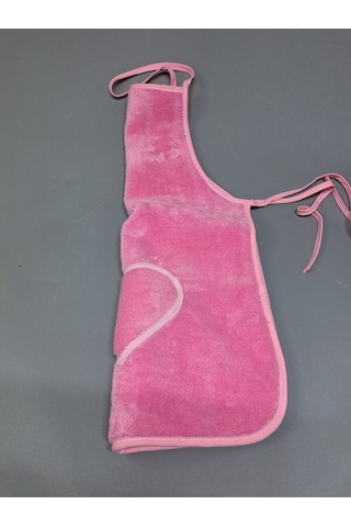 Peluş Mutfak Önlüğü / Su Geçirmez A Pembe Başak Ev Tekstili