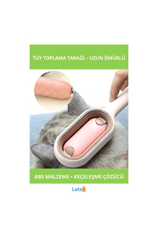 Uzun Ömürlü Yüksek Kalite Kedi Köpek Tüy Toplama Tarağı