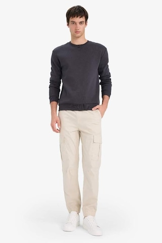 Defacto Regular Fit Bisiklet Yaka Basic Düz Kalın Sweatshirt T3777az25auar138 Antrasit