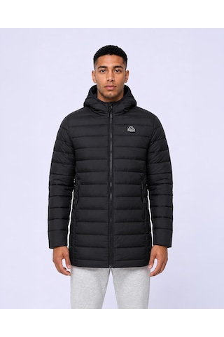 Kappa Logo Rinas Long Erkek Siyah Regular Mont