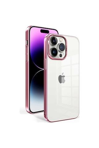 Apple Uyumlu iPhone 14 Pro Max Kılıf Sun Kenarları Renkli Şık Tasarım Kılıf