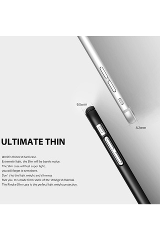 Ringke Slim Frost Apple Uyumlu iPhone 7/8 İle Kılıf Pink İnce Buzlu Transparan