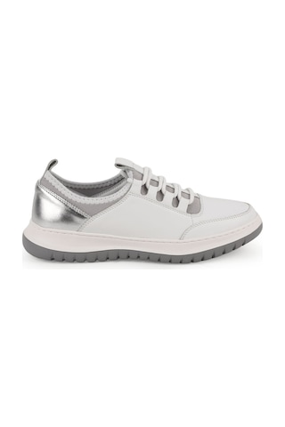 Libero Lz5911 Esnek Çorap Yakalı Hafif Eva Tabanlı Antik Kadın Sneaker Beyaz