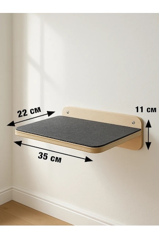 Go Cats Duvar Tipi Halı Kaplı Kedi Tırmanma Ve Dinlenme Rafı 430861490