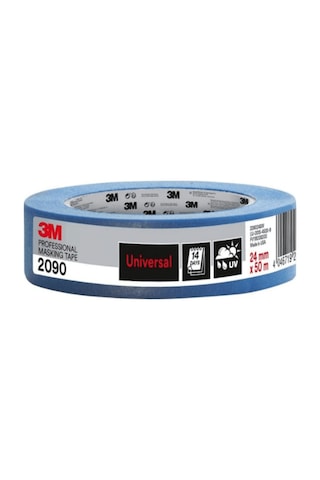 3m 2090 Maskeleme Bandı, Mavi 24mm X 50m