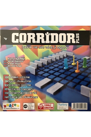 Zekice Corridor Plastik Koridor Plus Zeka ve Strateji Oyunu