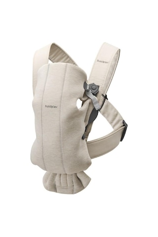 BabyBjörn Kanguru Mini Cotton 3D Jersey / Light Beige