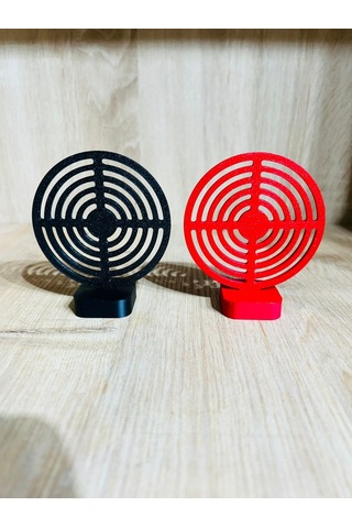 Hedef 9 Cm Ayaklı 2 Adet Karışık