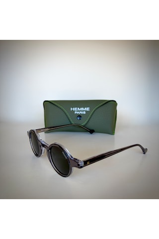 Hemme Paris He9001s C2 Unisex Güneş Gözlüğü Açık Gri