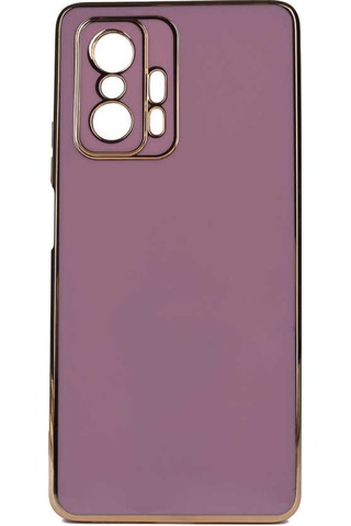 Xiaomi Mi 11T Pro 5G Parlak Kenarli Bark Silikon Kilif 547680943