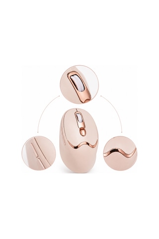 Ergonomik Tasarımlı Kablosuz Mouse Bluetooth Ve Usb Alıcılı Diğer