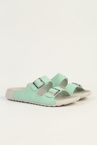 United Colors Of Benetton Benetton Mint Yeşil Kadın Terlik Bn-1418 Mint
