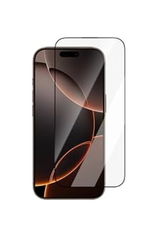 Apple Uyumlu iPhone 16 Pro İle Uyumlu Caseworld Ultra-thin Serisi Tmq 0.15mm Hd 3d Cam Ekran Koruyucu Uygulamalı Şeffaf