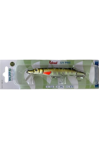 Balzer 13469 102 Colonel Uv Striker Pike 11cm 14gr 90cm Dalarlı Maket Yem