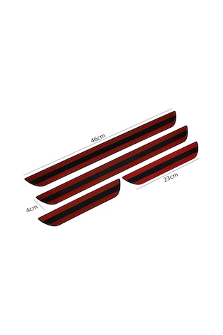 Volkswagen T-cross Tüm Modeller New Krom Kapı Eşiği 4 Parça Paslanmaz Çelik