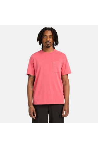 Timberland Merrymack Rıver Garment Dye Chest Pocket Erkek Tişört Tb0a5vdhn961 Fuşya