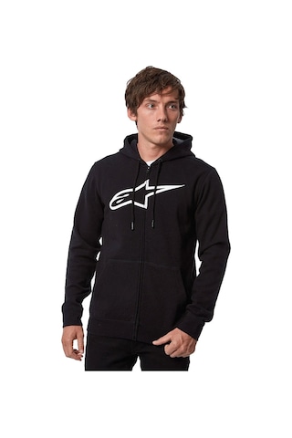 Alpinestars Ageless Hoodie V3 Kapüşonlu Sweatshirt Siyah Beyaz Çok Renkli