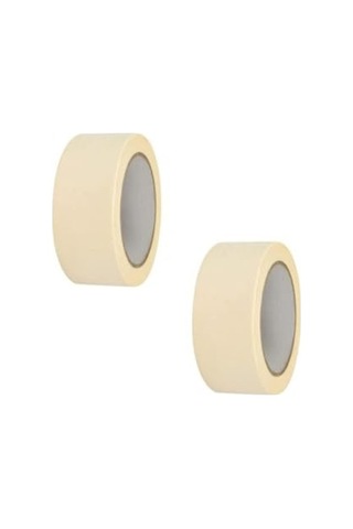 Tify 2 Adet Maskeleme Bandı Boya Bandı 48mm X 25m Kağıt Bant