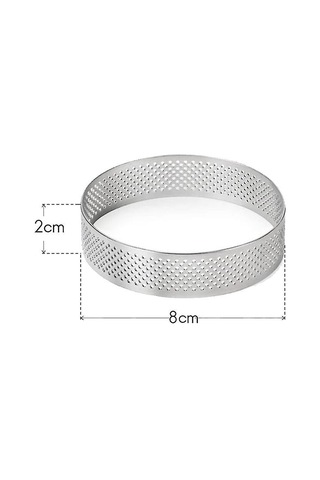 Cm Paslanmaz Çelik Kek Halkaları, Fransız Tatlısı Musu, Meyveli Turta, Kek Halkası, Kiş Kalıbı Haoyi Diğer