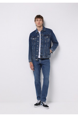 Colin's Colins Regular Fit Düğmeli Astarsız Erkek Mavi Ceket Cl1077295 Q1.v1 Dn44274 Denim