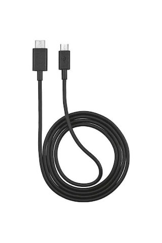 Trust 21316 Usb2.0 Micro Usb-type C Şarj Kablosu Siyah 1 M