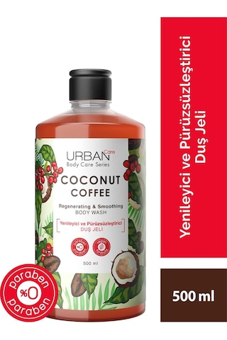 Urban Care Coconut Coffee Yenileyici ve Pürüzsüzleştirici Duş Jeli 500 ML